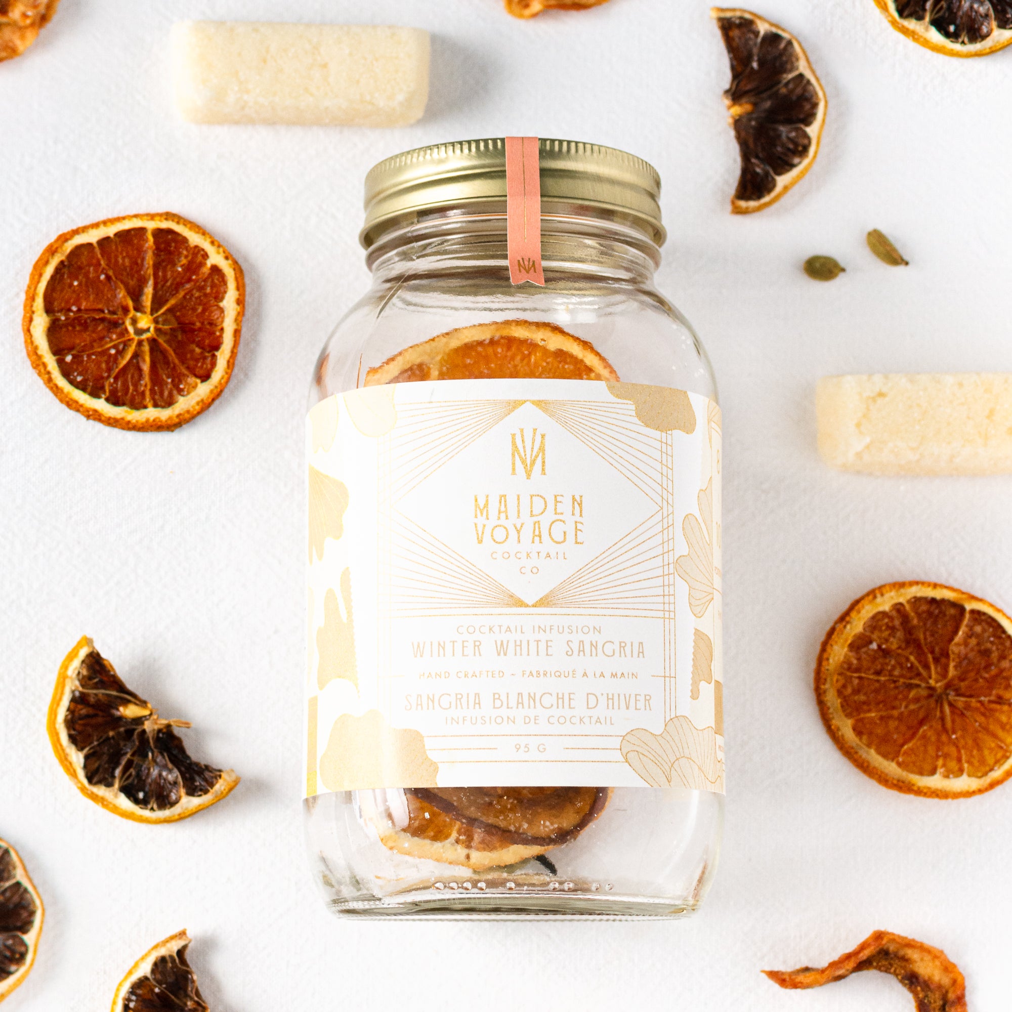 Winter White Sangria Cocktail Infusion Kit