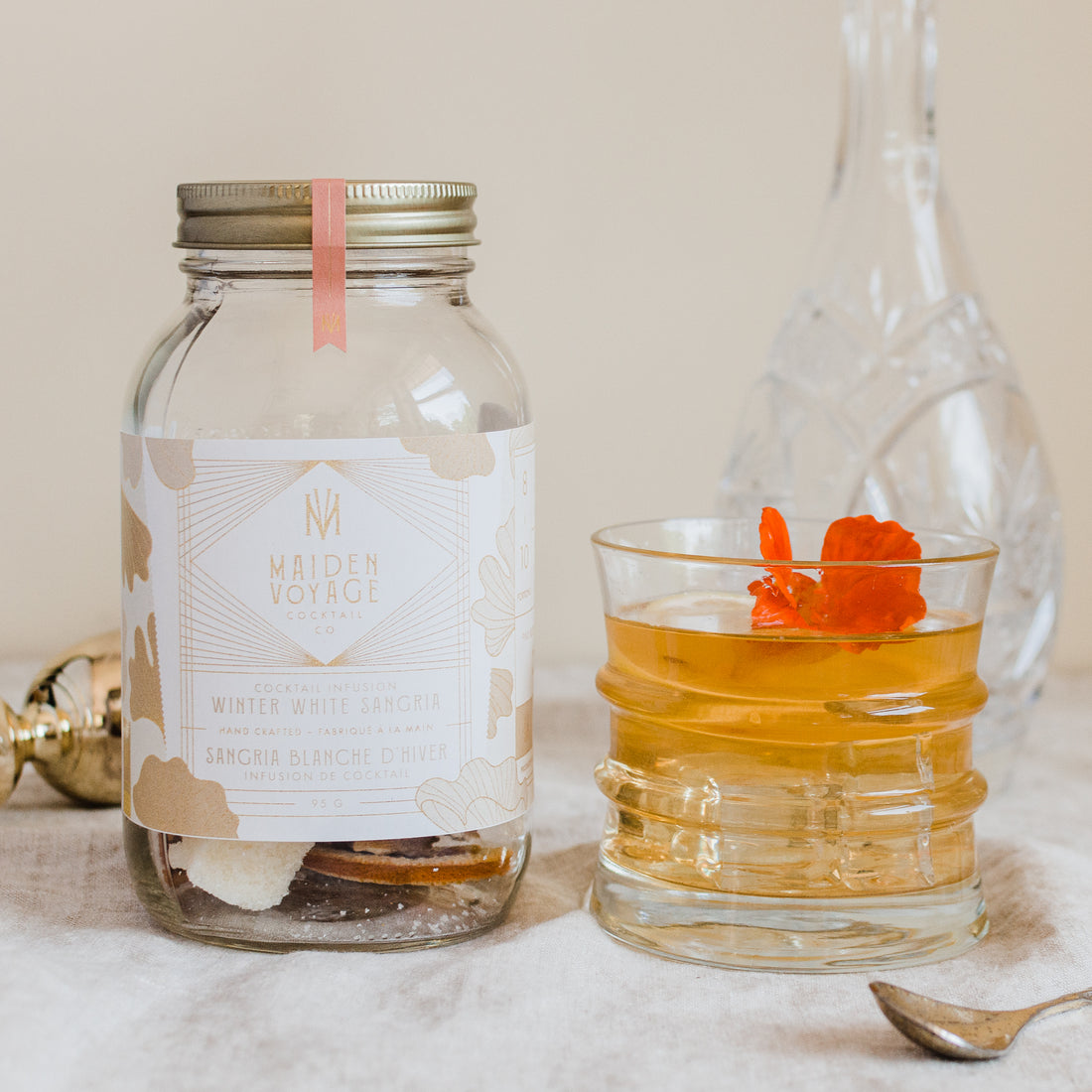 Winter White Sangria Cocktail Infusion Kit