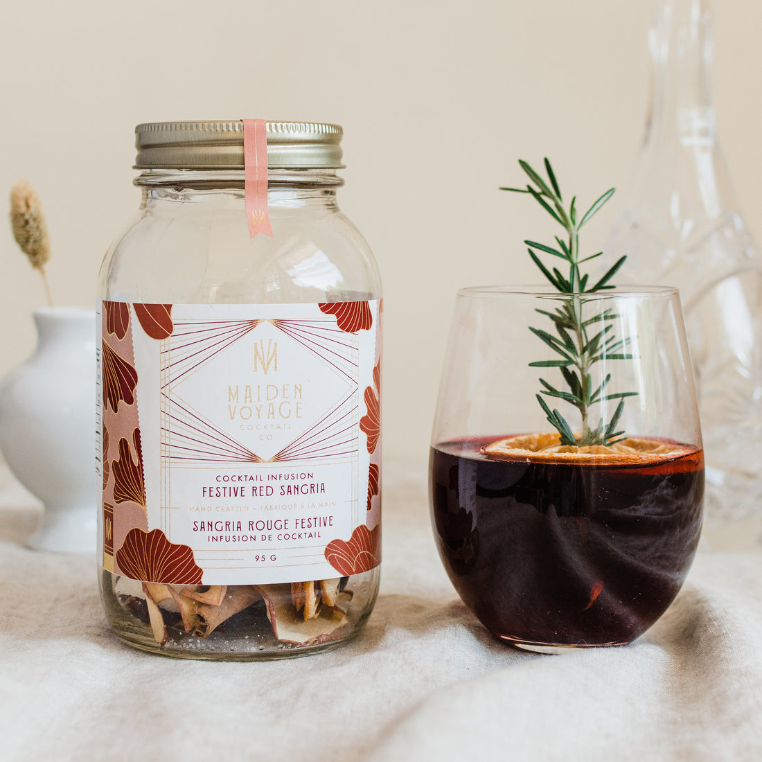 Festive Red Sangria Cocktail Infusion Kit